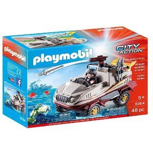 Playmobil City Action Tactical Unit Police Amphibious Truck #9364 New in Box